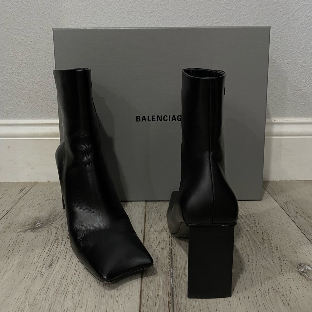 Balenciaga Calfskin Moon Bootie